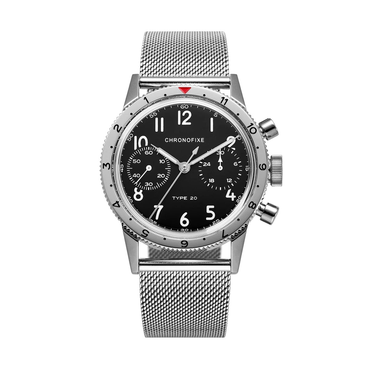 Chronofixe / クロノフィックス CFX-T20-002 Silver mesh メンズ腕時計