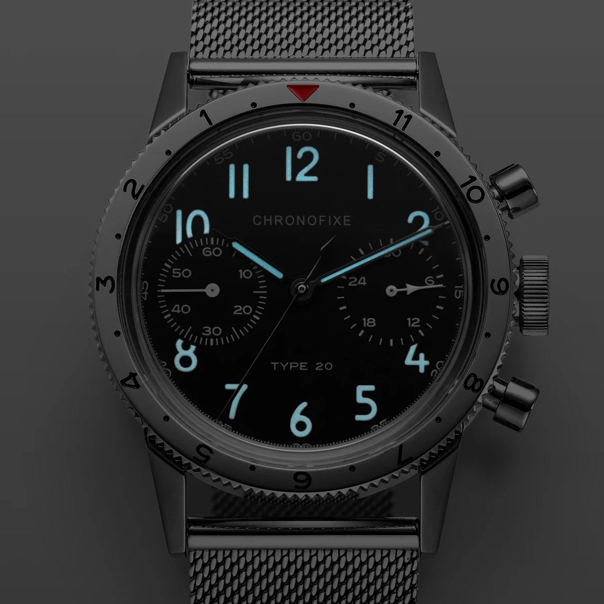 Chronofixe / クロノフィックス CFX-T20-002 Silver mesh メンズ腕時計