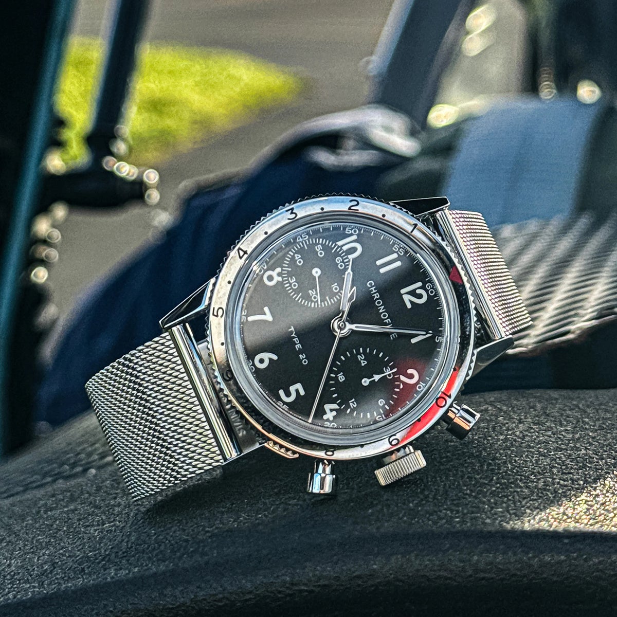 Chronofixe / クロノフィックス CFX-T20-002 Silver mesh メンズ腕時計