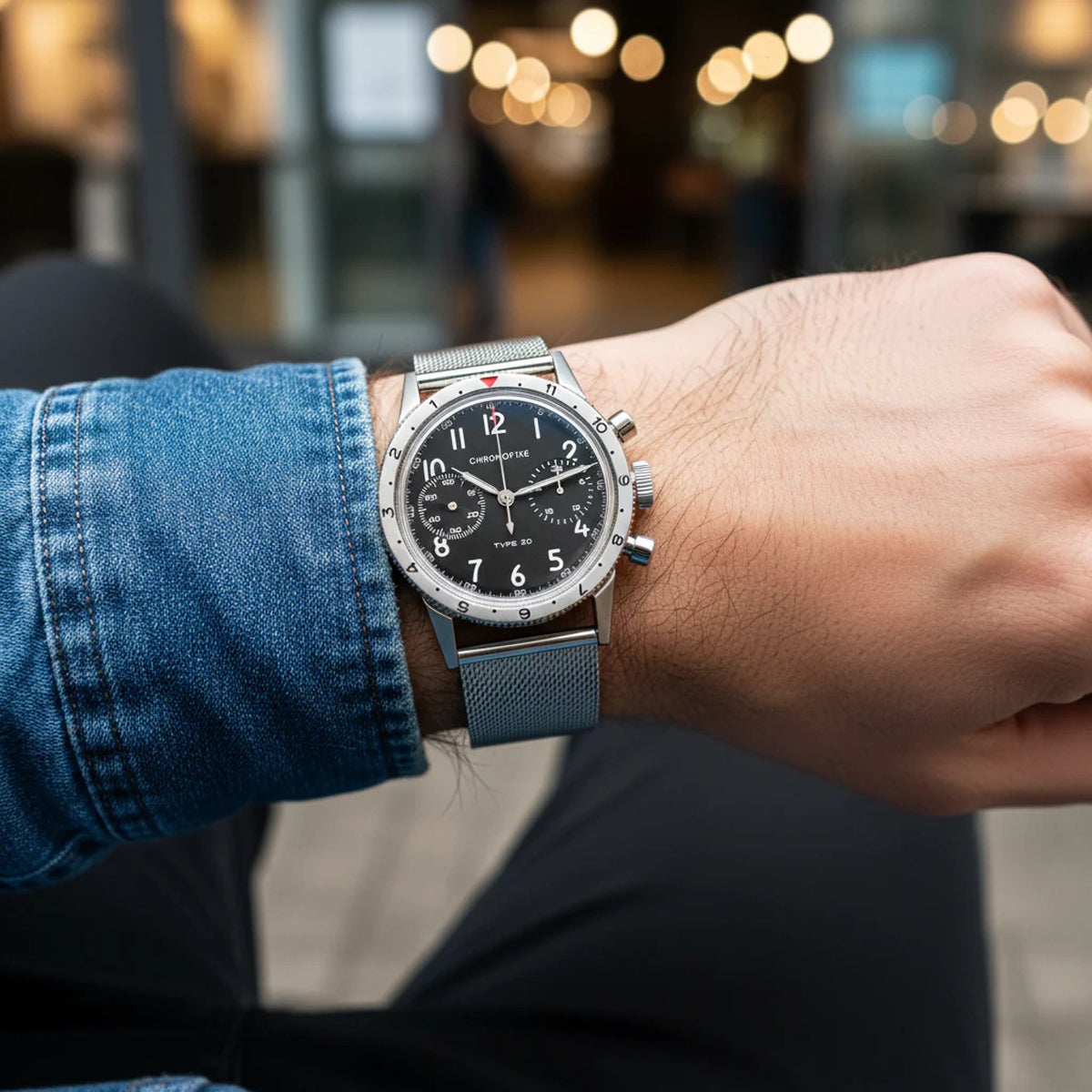 Chronofixe / クロノフィックス CFX-T20-002 Silver mesh メンズ腕時計