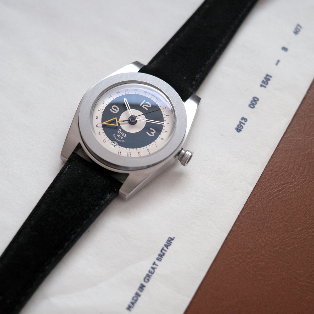 Lima Watch / リマウォッチ GMT トランジット タキシード メンズ腕時計