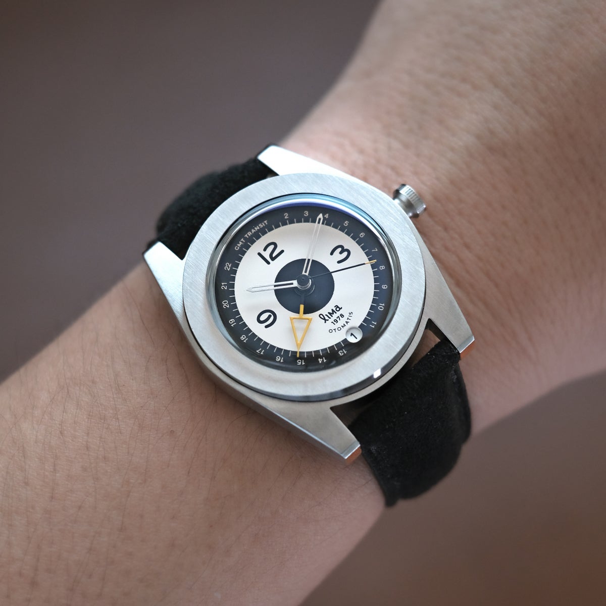 Lima Watch / リマウォッチ GMT トランジット リバース タキシード
