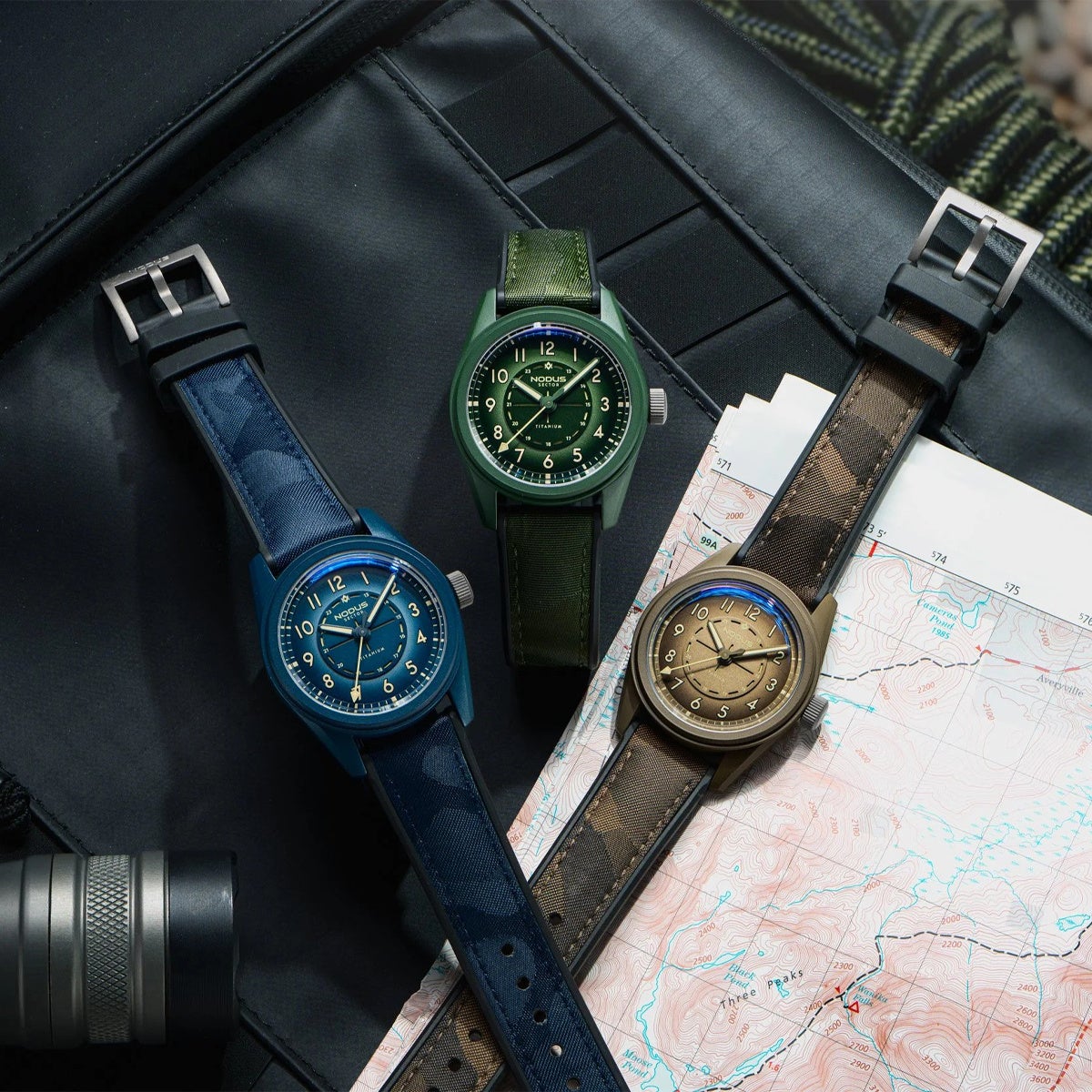 NODUS Watches / ノダス ウォッチ SECTOR II フィールド チタニウム
