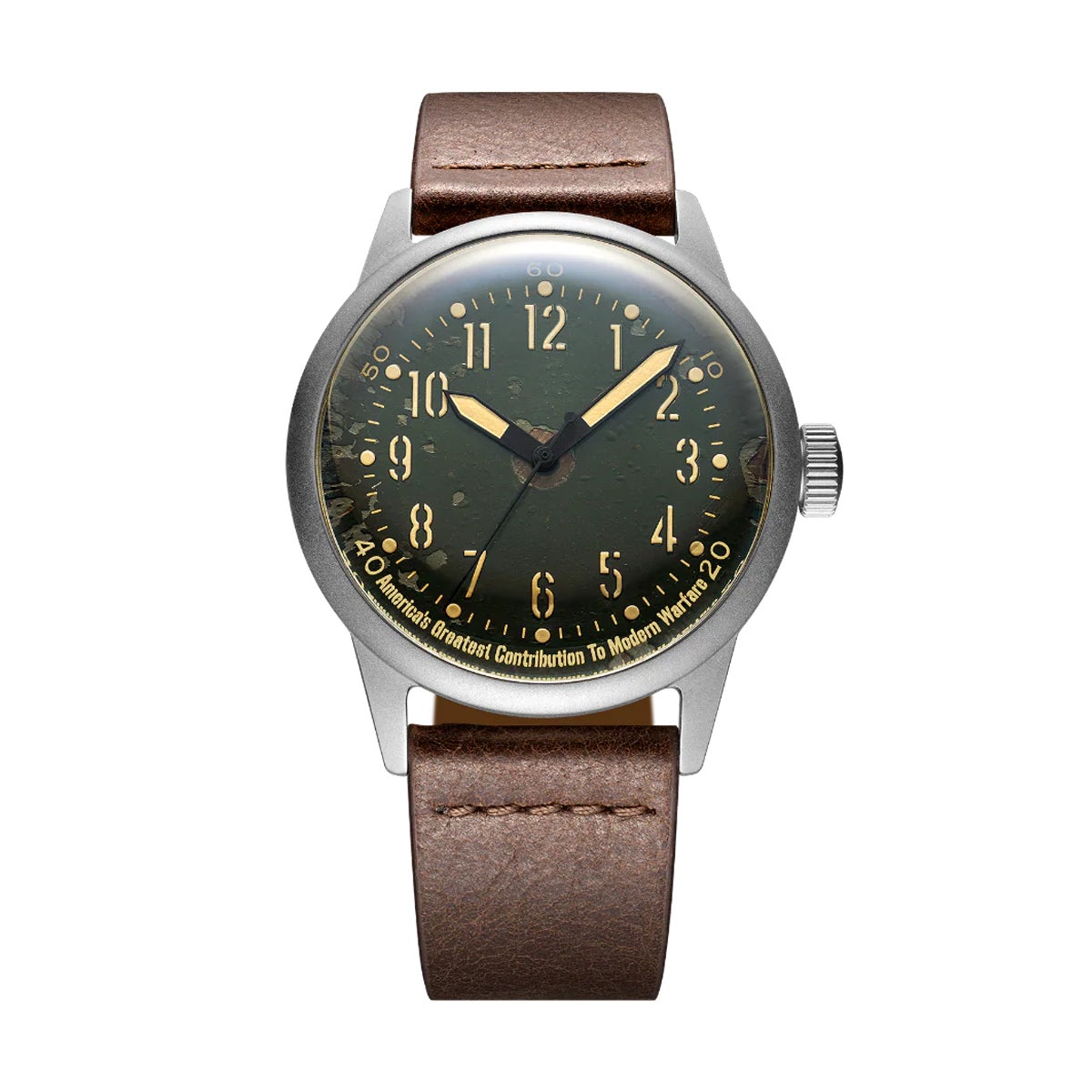 PEDRE 腕時計 未使用品 箱付き Praesidus / プレジダス A-11 LMUV Version C Brown Leather Strap