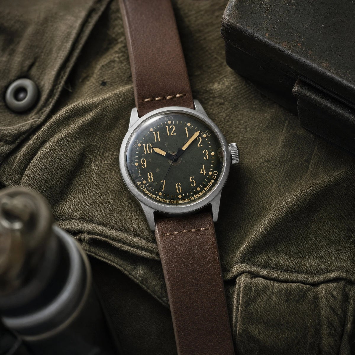Praesidus / プレジダス A-11 LMUV Version C Brown Leather Strap