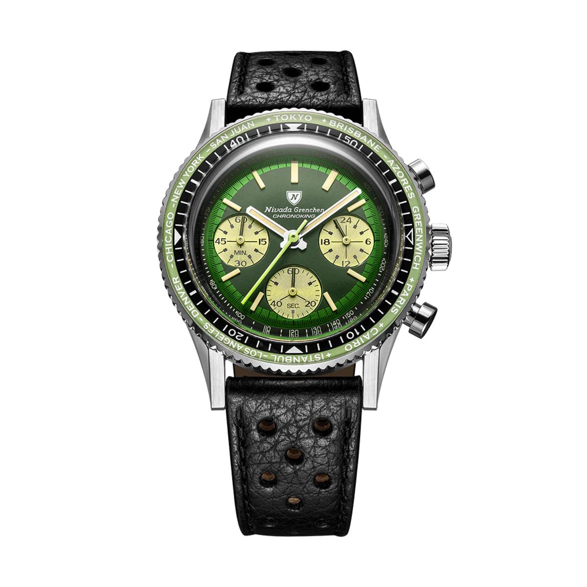 Nivada Grenchen / ニバダ グレンヒェン Chronoking Racing - Black