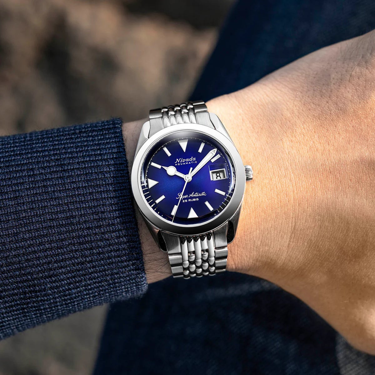 Nivada Grenchen / ニバダ グレンヒェン Super Antarctic Blue BOR