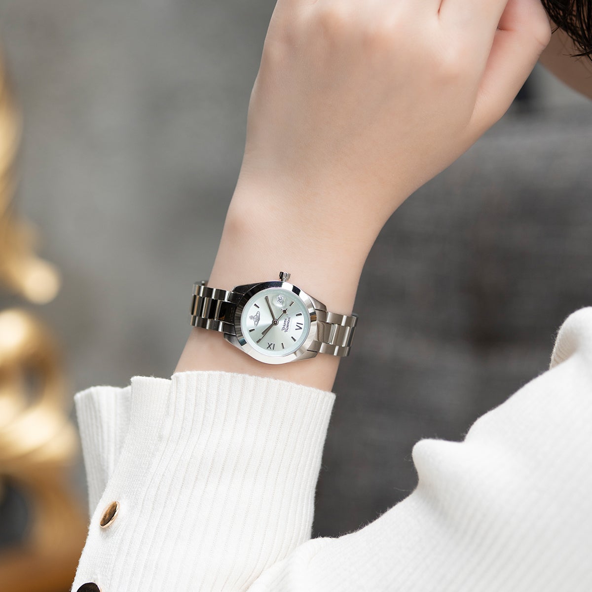 Vivienne Westwood ブレスレット シルバー系 レディース 腕時計 Vivienne Westwood / ヴィヴィアンウエストウッド フェンチャーチ